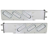 SS Spring-Loaded Rear Light Bar with Oval Cut Outs