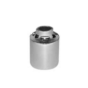 Chrome Cap Only for Lighted Bumper Guide 1"