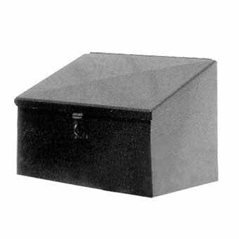 24"L x 18"H x 18"D Steel Slope Box with Hasp Lock
