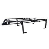 12.5FT Textured Black Ladder Rack for Pickup Truck with 6FT to 8.5FT Beds