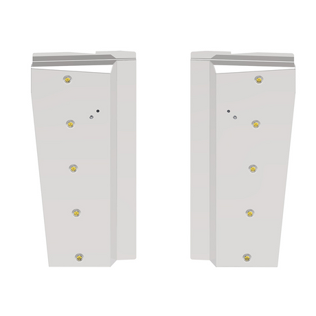 PB 589 long hood Ext panel with 3/4" five round LED lights
