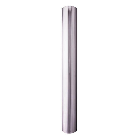 5"D X 60"L flat top chrome one-piece stack