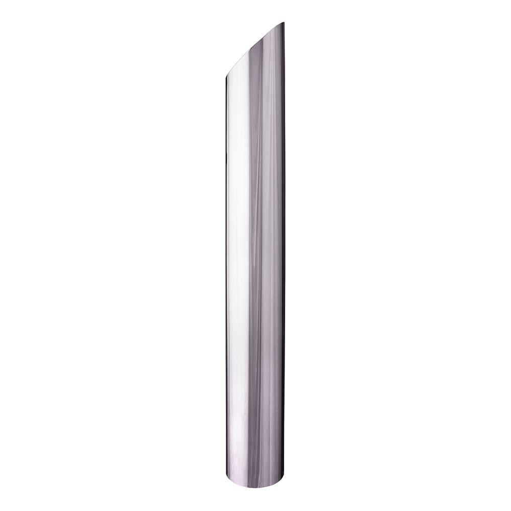 5" x 68"L Mitered Chrome One-Piece Stack