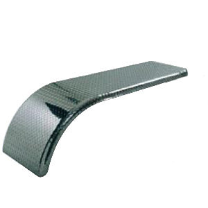 130" Diamond Plate Full Tandem Single Radius Fender