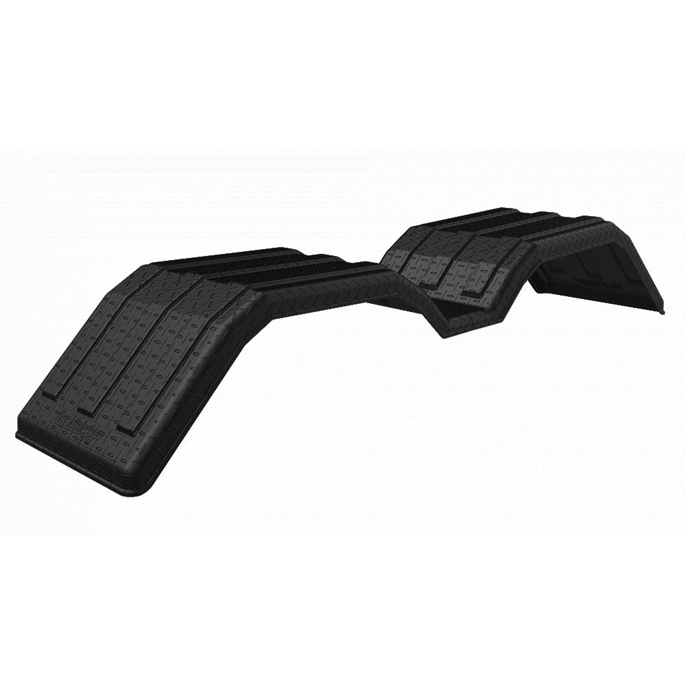 MIN200 Diamond Pattern Poly Tandem Axle Full Fender