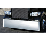 Blind Mount 18" Stainless Mitered End Bumper with Watermelon Light End Cutouts