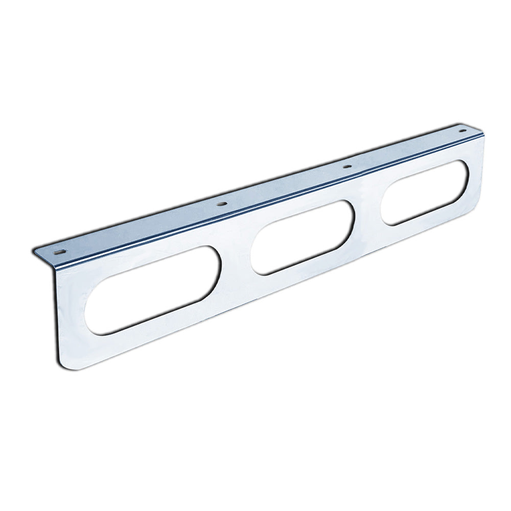 Triple 304 Stainless Steel Oval Light Bracket