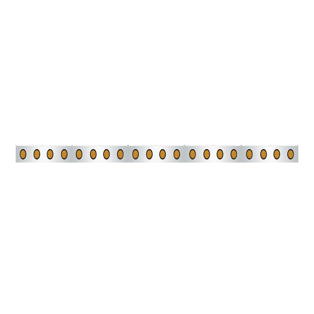 Bumper Light Bracket with Twenty 2" Round LED Lights