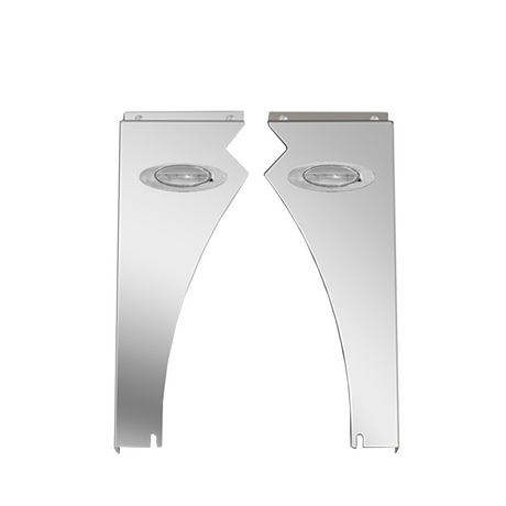 PB 589 short hood Ext panel with M1 LED