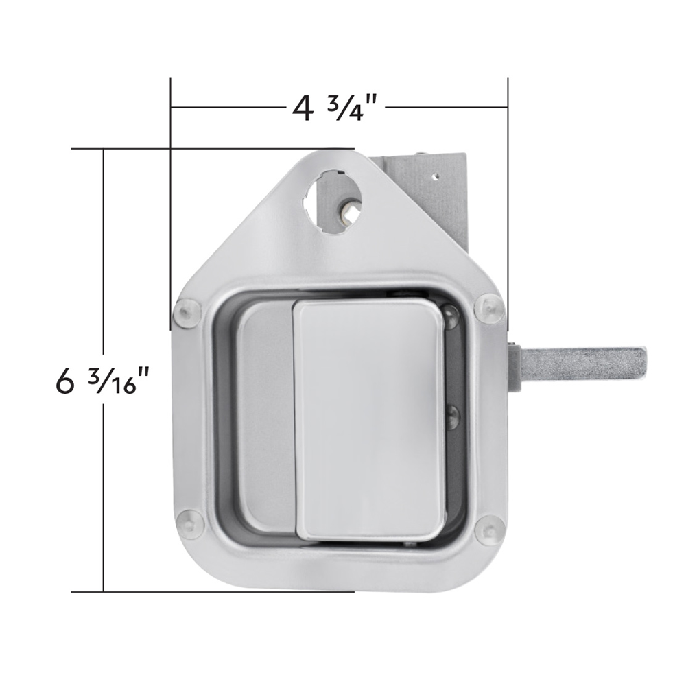 KW W900,T600,T660,T800 Exterior Sleeper Storage Door Handle with Long Striker