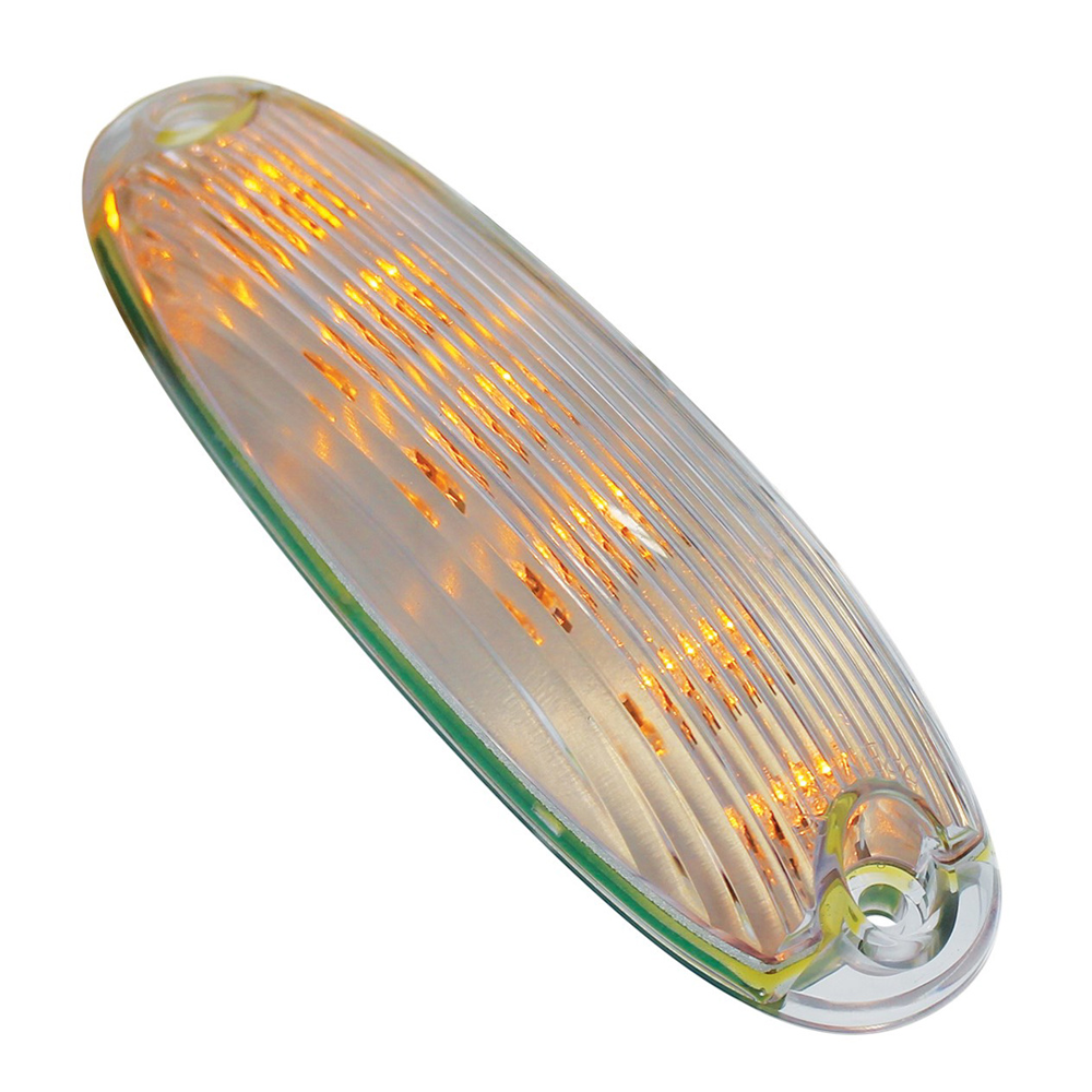 6 Amber LED Cab Lights for 2008-2017 Freightliner Cascadia - (Pack of 5)
