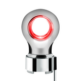 Chrome Charlotte Gearshift Knob with LED for 9/10 Speed Adapters