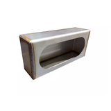 Stainless Steel Single Oval Light Bracket