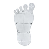 Chrome Barefoot Shape Gas Pedal Cover