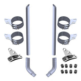 Peterbilt 359, 379, 389 7" x 108" Slash Cut Exhaust Kit