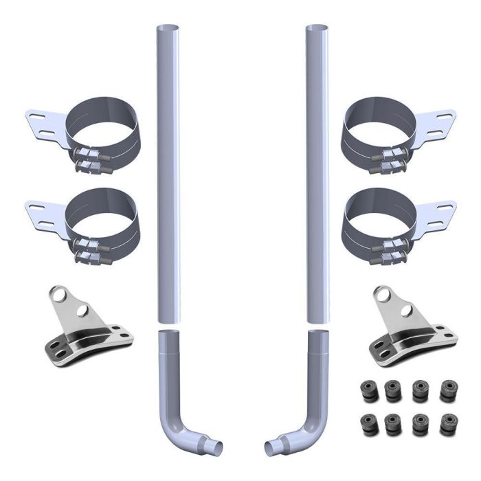 Peterbilt 359, 379, 389 8" x 108" Stove Pipe Exhaust Kit