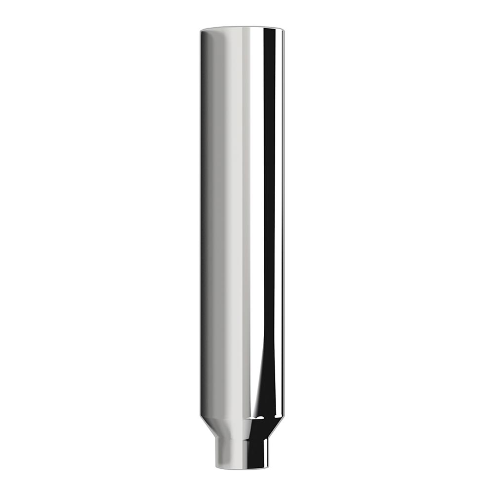 7"-5"D x 60"L Stove Pipe One-Piece Chrome Top Stack