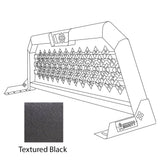 22x73 Merritt Textured Black Cab High Punched Headache Rack - 15-23 Ford F-150