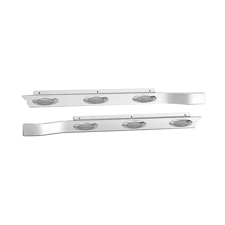 Peterbilt 589 cab panels with three M1 leds