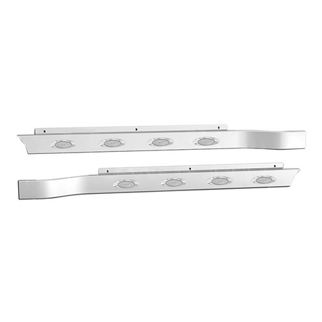 Peterbilt 589 cab panels with four M5 oval Leds