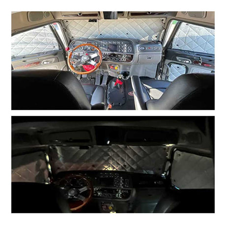 ZenEclipse Freightliner Coronado gray door window set from another angle