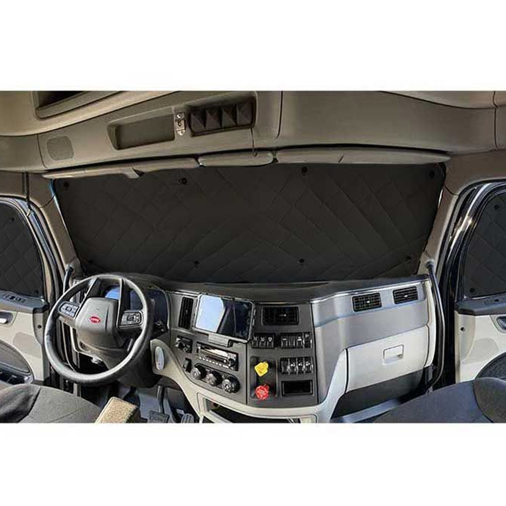 ZenEclipse Freightliner Front and Back Row Black Window Cover Sets - 5 Piece