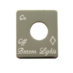 Peterbilt Beacon Lights Toggle Switch Plate
