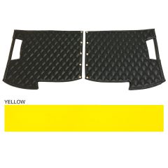 Peterbilt 359 Yellow Quilted Fender Guards