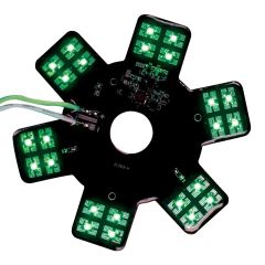 5-1/8" Green Star LED Light for 13" Air Cleaner