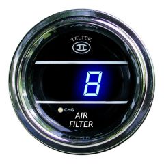 Air Filter Monitor Gauge Blue