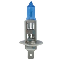 H1 55W Icy Blue Halogen Headlight Bulbs 2 Pk