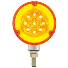 27 LED Amber/Red Round Double Face GLO Light