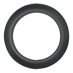 4" Round Black Rubber Grommet