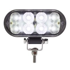 5-3/4" 8 LED Oval Wide Angle Driving and Work Light