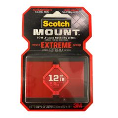 3M Scotch Mount Extreme Double-Sided Mounting Strips 