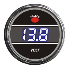 Blue Voltmeter Teltek Smart Gauge for Kenworth 2006 and newer