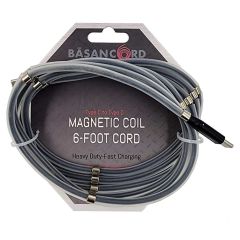 6 Foot Magnetic Black Type C to Type C Charging Cord