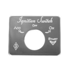 Kenworth Ignition Key Switch Plate