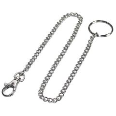 18" Safety Chain with Trigger Snap and Split Ring