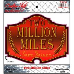 Two Million Miles Decal
