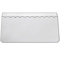 Hinged Permit Panel 4" x 60" Stainless Steel