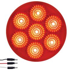 2" Red 7 LED Dual Function Spyder Marker Light